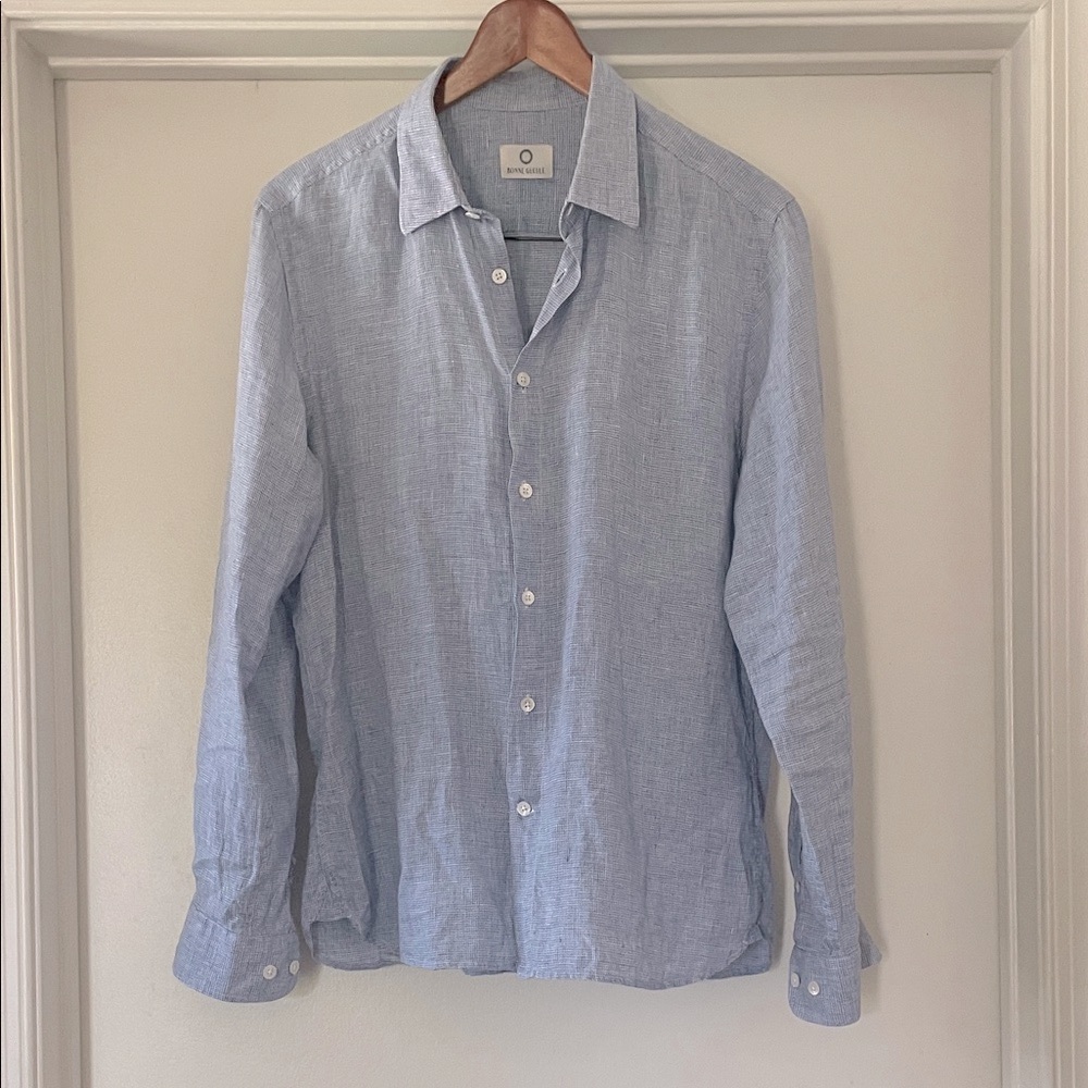 Bonne Gueule Linen Button Down